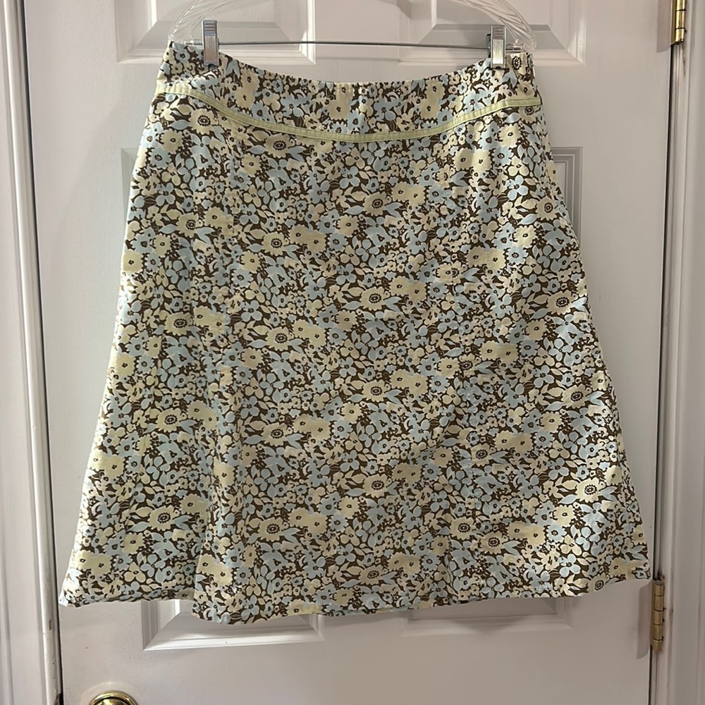 Eddie Bauer Floral Skirt